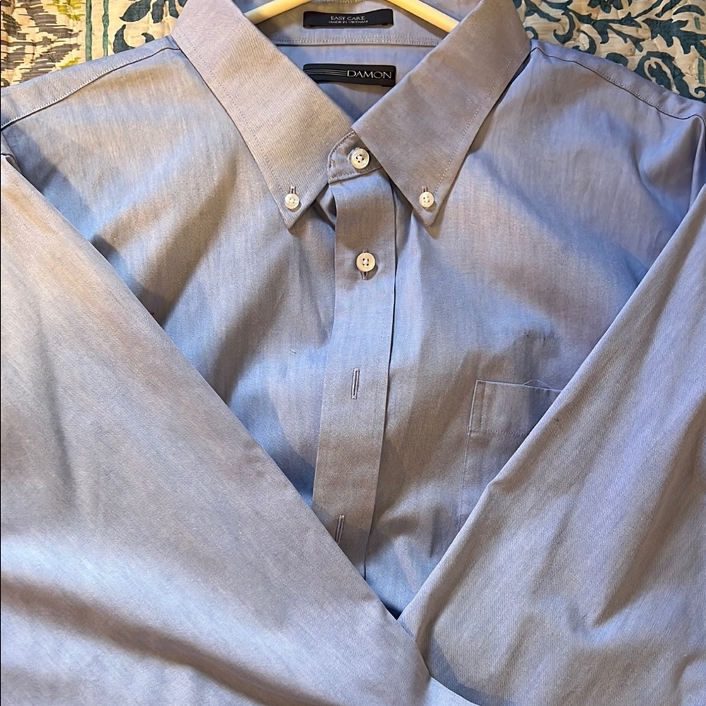 Damon Men's Blue Shirt